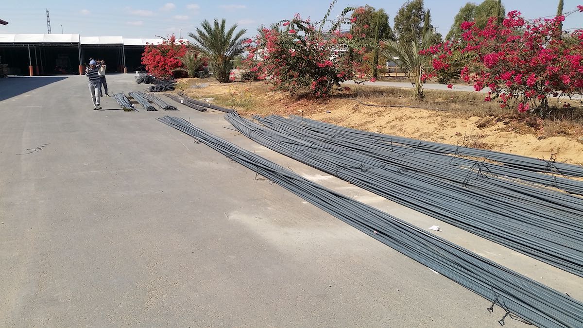 בניית מכשול תת קרקעי בקו התפר עם עזה