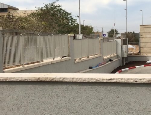 גדרות מעקות ושערים בשכונה חדשה בבאר שבע